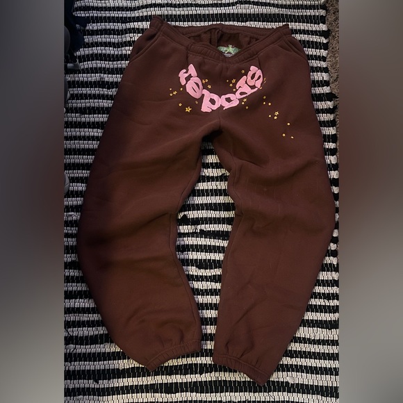 Brown Sp5der pants